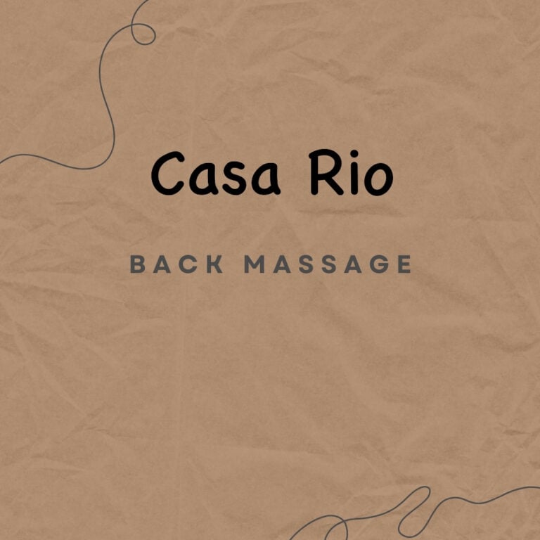 Back Massage