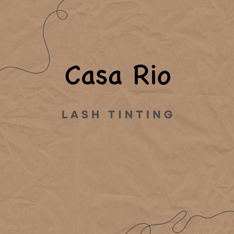 Lash Tinting