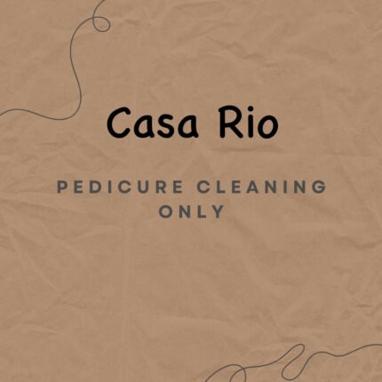 Pedicure Cleaning Only service at Casa Rio Beauty Salon in JVC