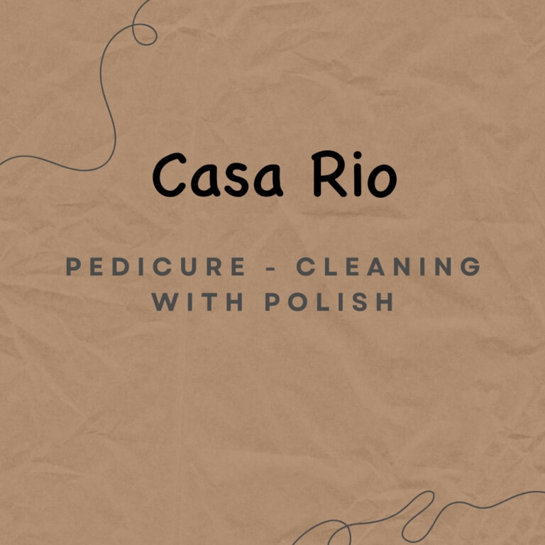 Pedicure Cleaning With Polish