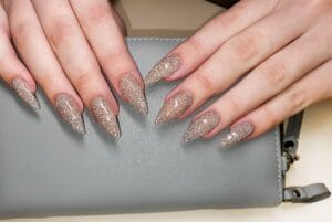 X-Large Acrylic Gel Extensions with Gelish