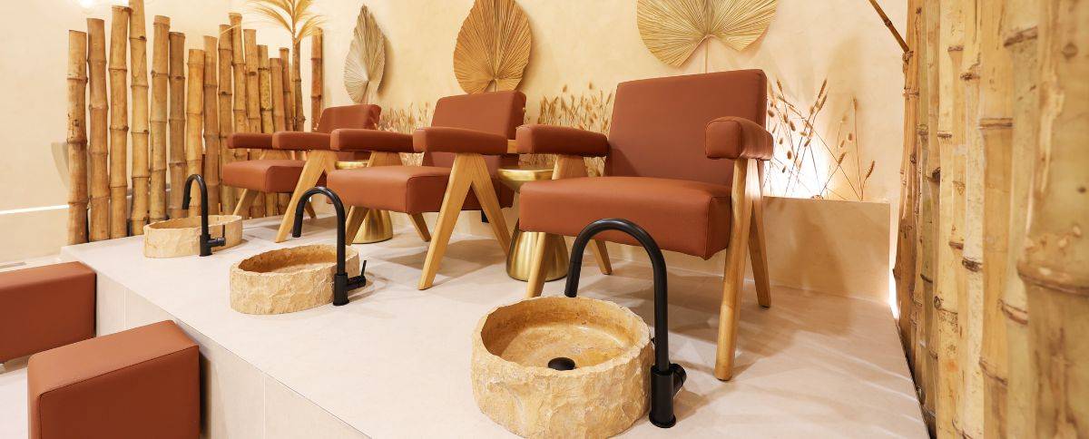 Luxury spa interior