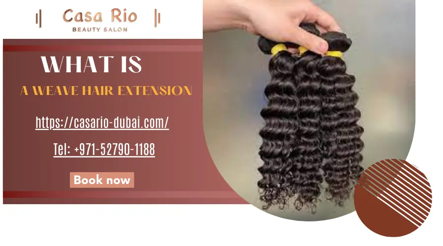 what is a weave hair extension