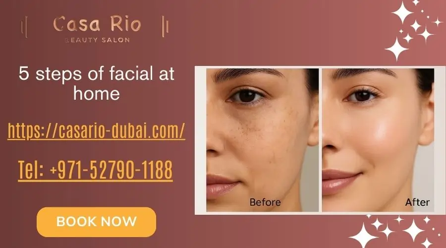 5 steps of facial at home
