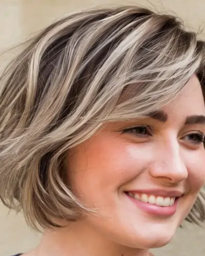 Hairstyles for Round Face Female