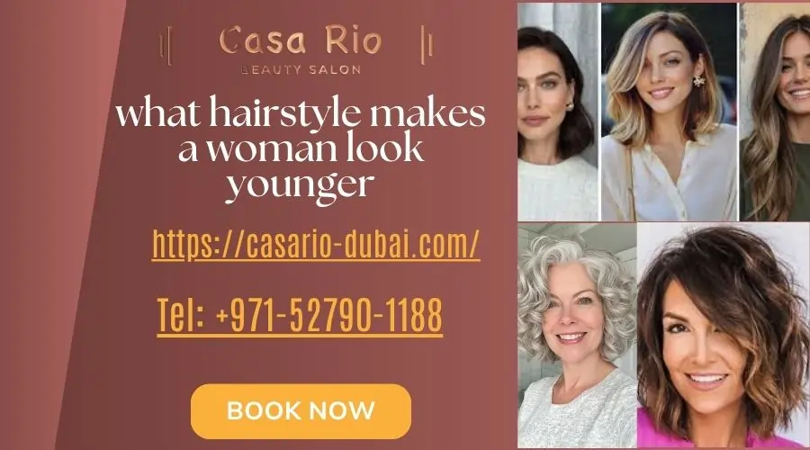what hairstyle makes a woman look younger