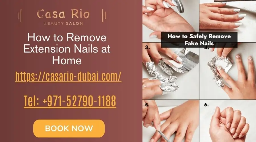 How to Remove Extension Nails at Home