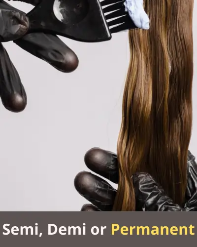 Types of Hair Dye Types of Hair Dye