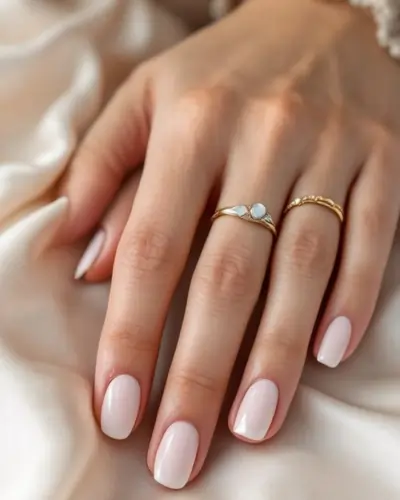 Simple Nail Designs for Wedding Guests