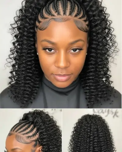Braided Weave Ponytail Hairstyles for Black Hair Braided Weave Ponytail Hairstyles for Black Hair