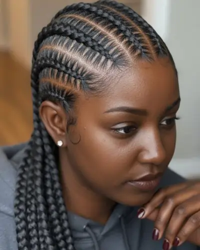 Cornrow & Feed-In Braids Cornrow & Feed-In Braids