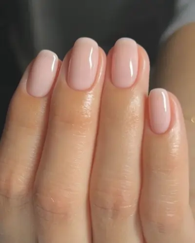 Milky White vs Milky Pink Gel Nails Milky White vs Milky Pink Gel Nails