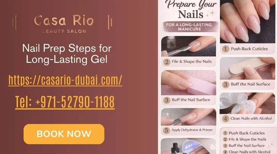 Nail Prep Steps for Long-Lasting Gel