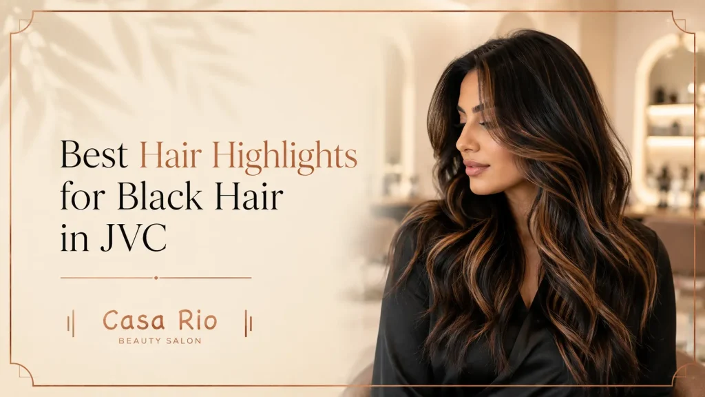 Best Hair Highlights for Black Hair in JVC (1)