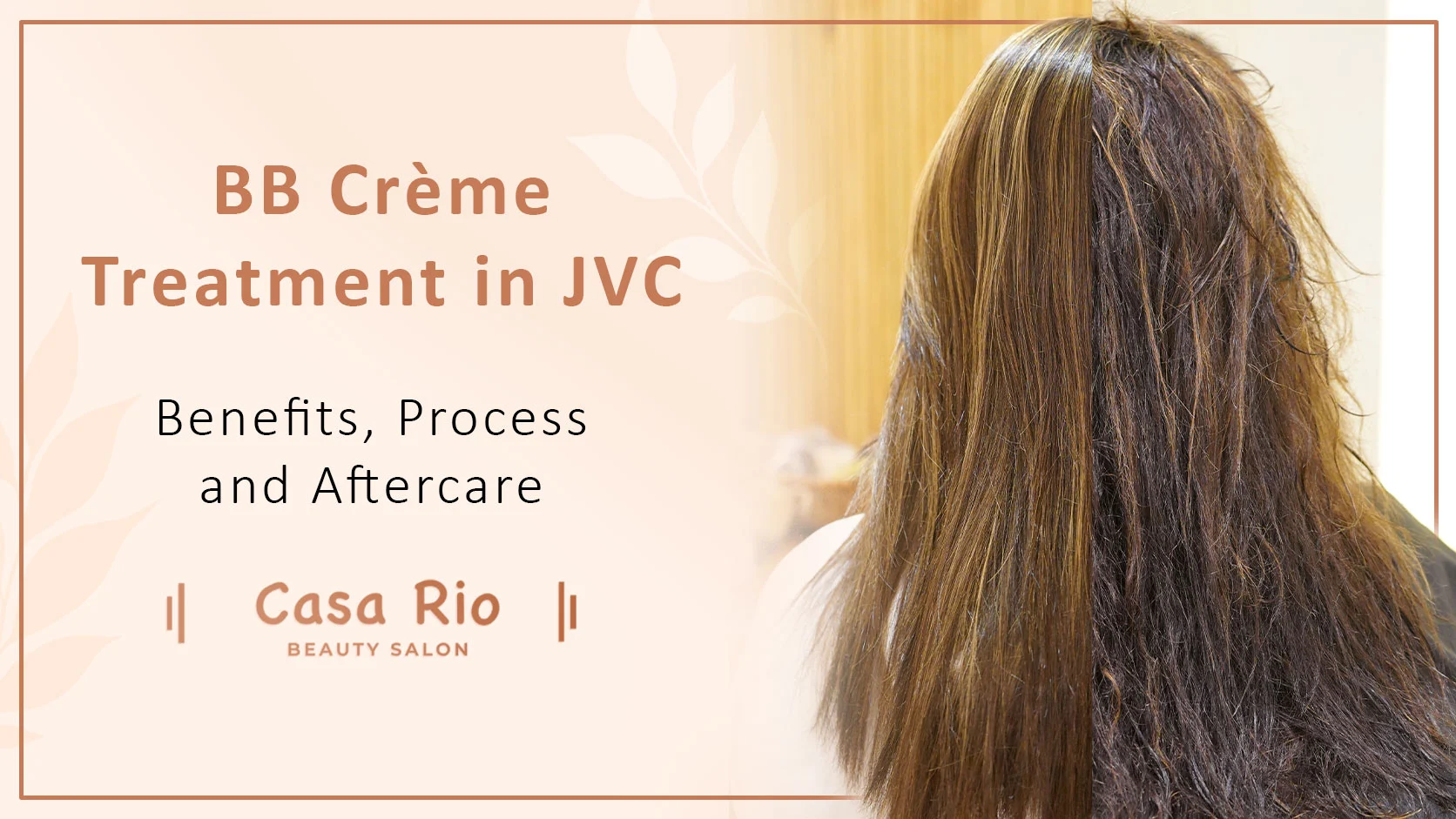 bb-creme hair treatment in jvc