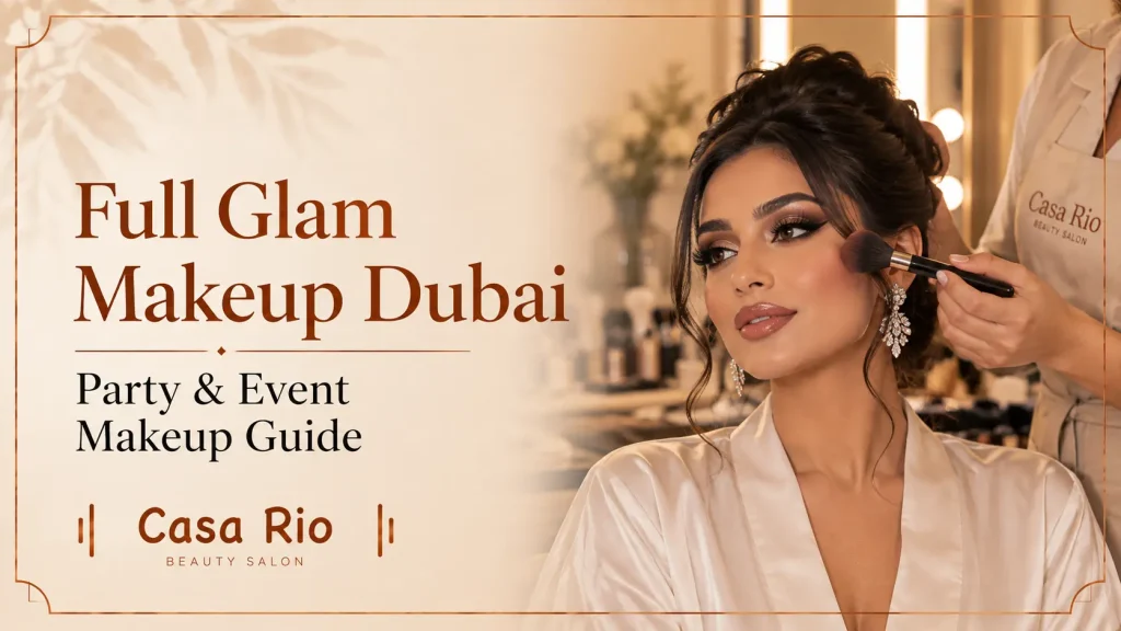 Full Glam Makeup in Dubai