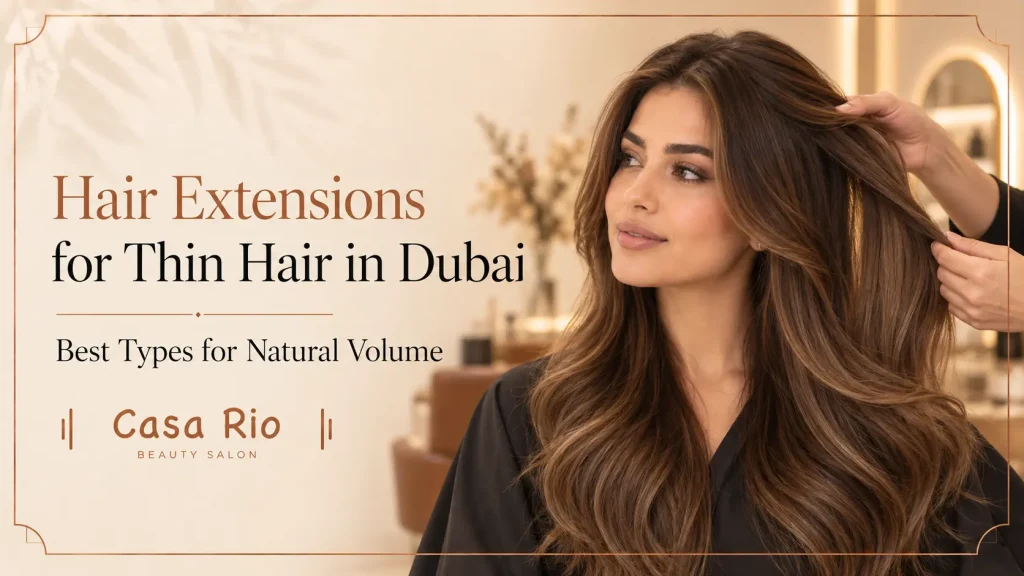 hair extensions for thin hair Dubai
