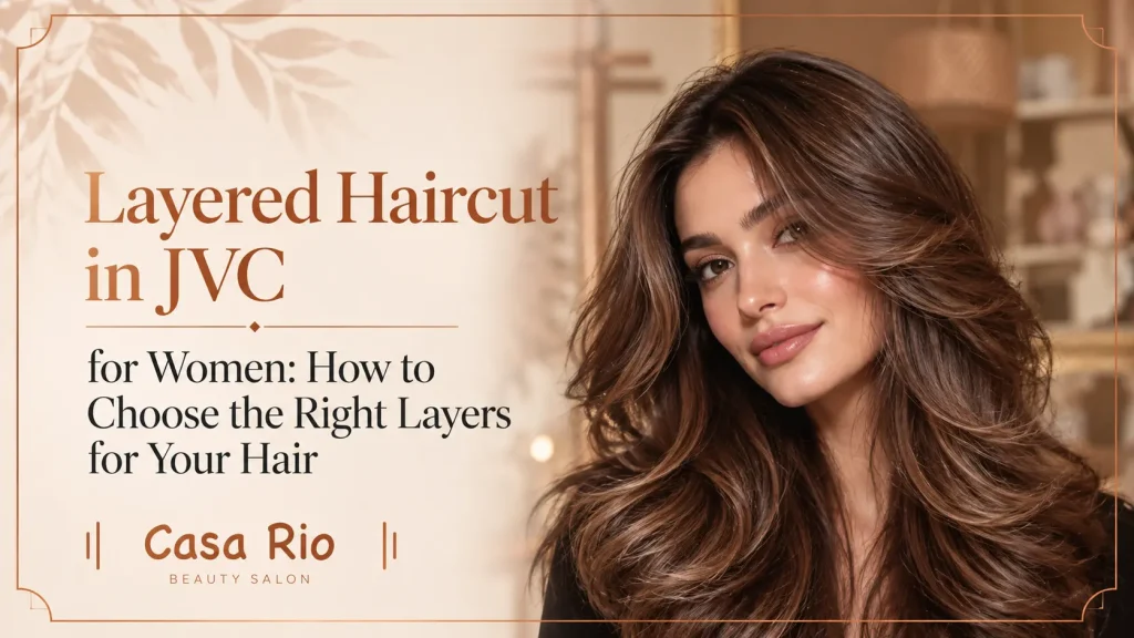 Layered Haircut in JVC for Women