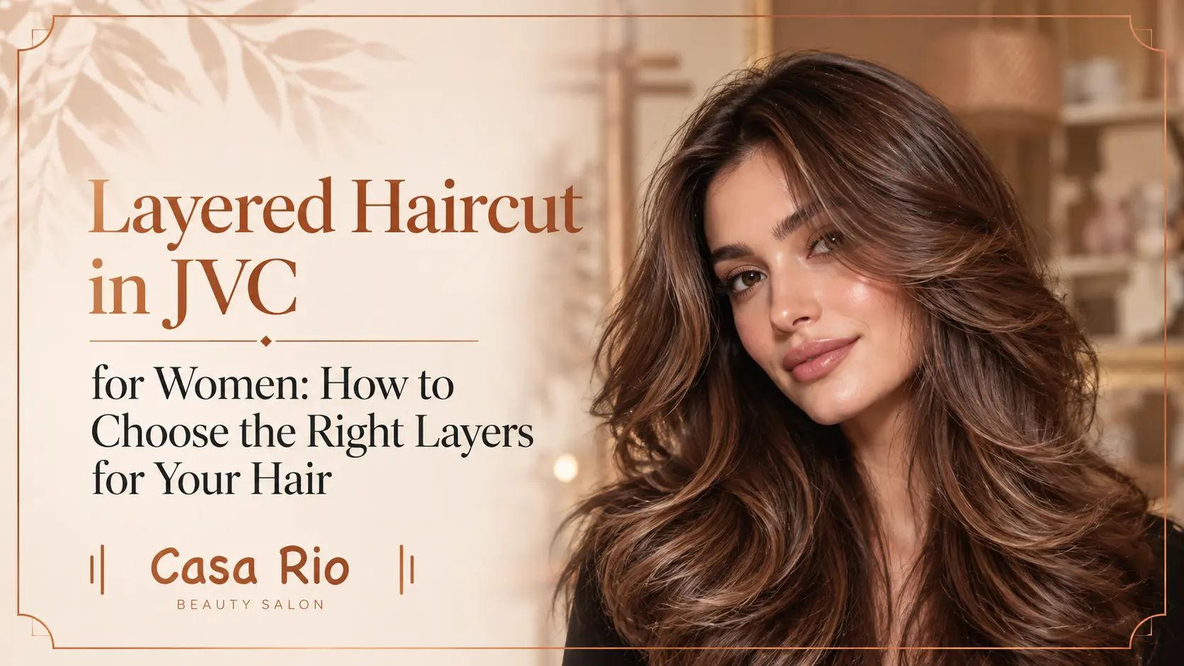 Layered Haircut in JVC for Women