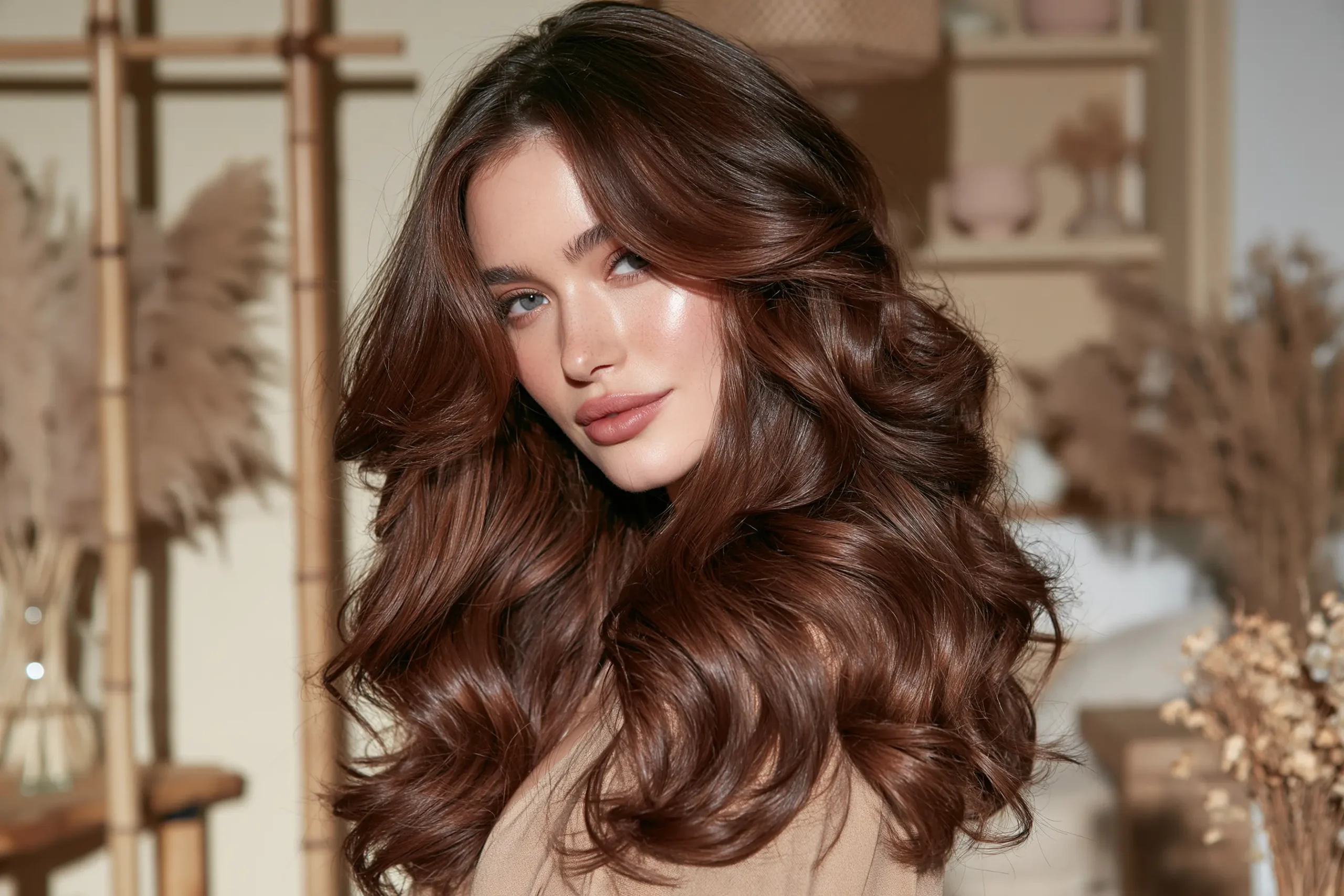 Hair styling in JVC with elegant professional hairstyle for special events