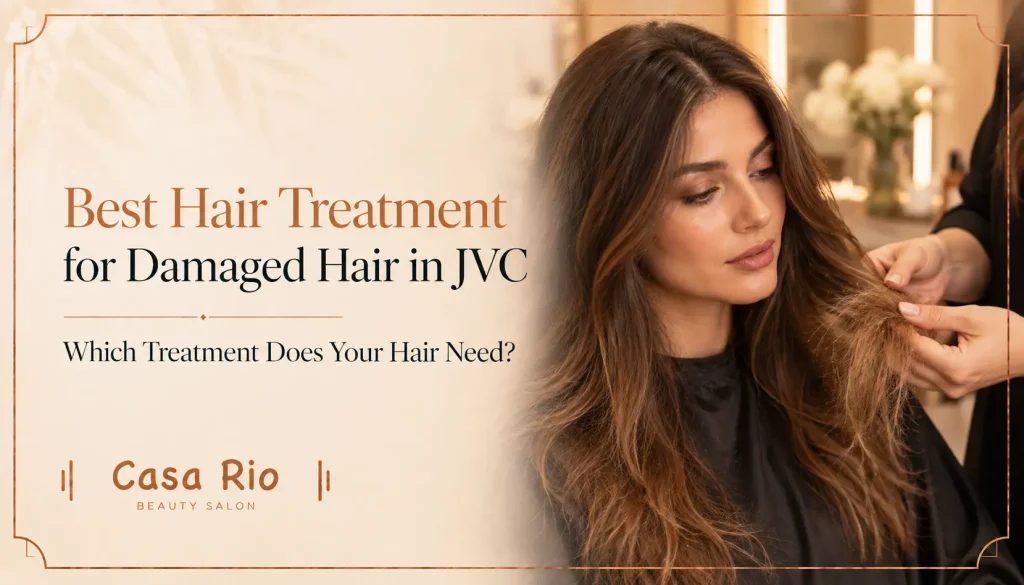 hair treatment for damaged hair in JVC 4